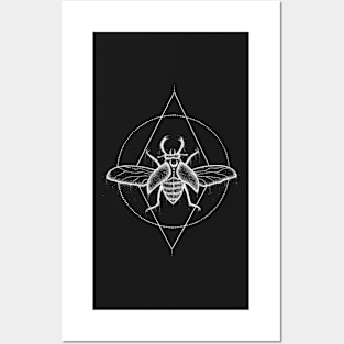 Beetle Geometric Posters and Art